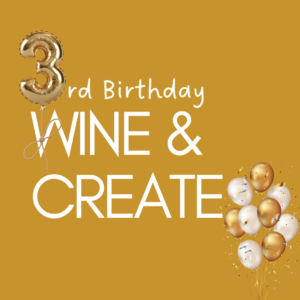 ARTWAVE'S BIRTHDAY Wine & Create