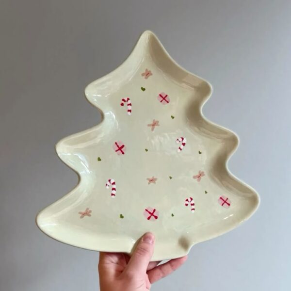 Holiday Ceramic Plate Painting | JHB - Image 2