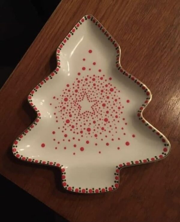 Holiday Ceramic Plate Painting | JHB - Image 3