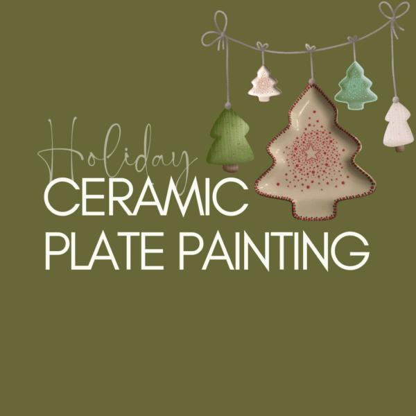 Holiday Ceramic Plate Painting | JHB