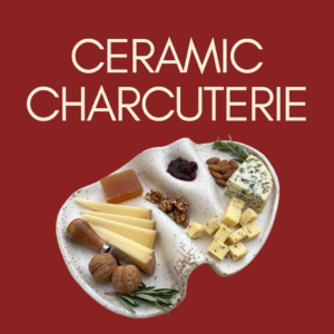 Handcrafted Ceramic Charcuterie Board